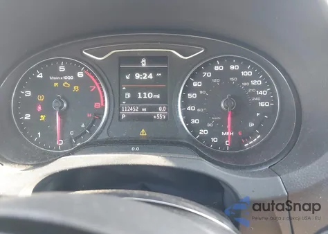 2015 Audi A3 1.8T Premium z USA, uszkodzony, nr VIN WAUCCGFFXF1012228